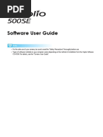 Caplio 500SE Software User Guide PDF