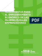 Caja de Herramientas para El Empoderamiento Económico de Las Mujeres Rurales Emprendedoras