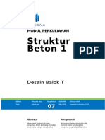 Modul Struktur Beton Bertulang - TM7