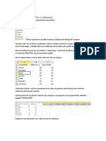 3 Organización de Filas y Columnas