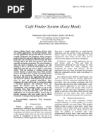 Café Finder System (Easy Meal) : UTM Computing Proceedings