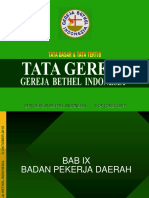 Tata Tertib 2. (BPD, MD Dan Disiplin Gereja)