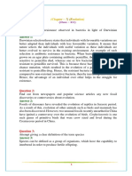 Evolution Chapter Class 12 NCERT | PDF | Homo | Natural Selection