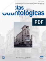 Actas Odontologicas. Vol. 01 Num. 1 (2004) - Facultad de Odontologia (Editor)