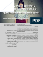 Articulo10 - Mujer, Crimen Pasional y Dependencia Emocional A La Figura Masculina