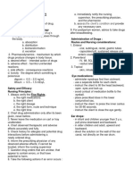 Pharmacology Classifications and Administration Tips
