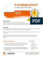 Workshop Extension Activity: Clock