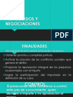 Preacuerdos y Negociaciones