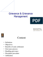 Grievance & Grievance Management