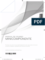 Manual de Usuario Mini Componente - CM9530