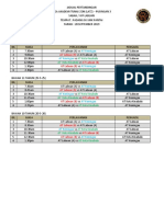 Jadual Perlawanan Pusingan 3 (Tuan Rumah)