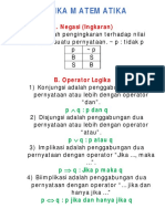 Logika MATEMATIKA