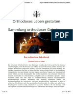 Sammlung Orthodoxer Gebete