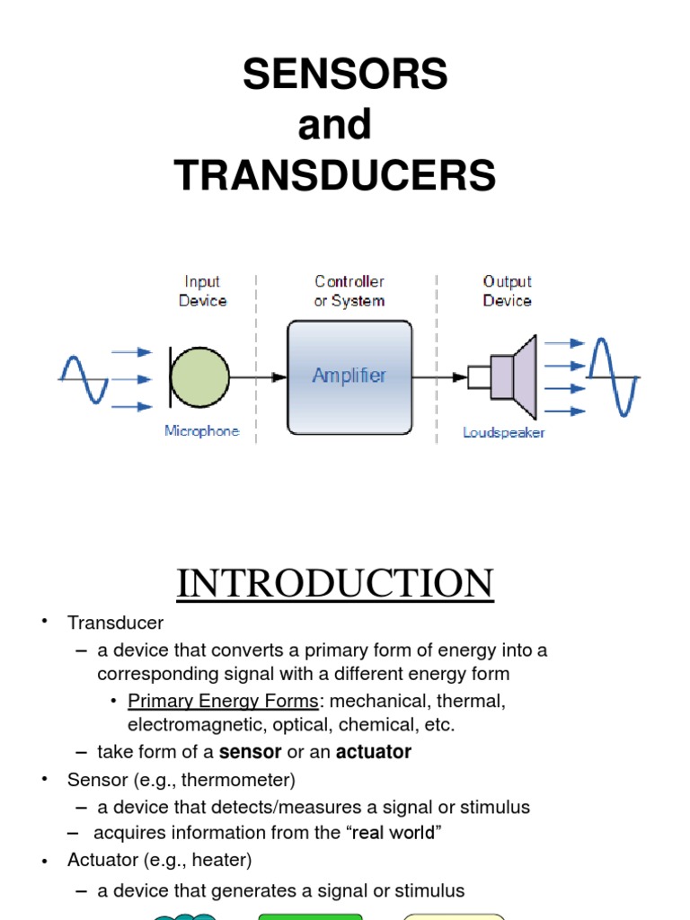 Sensors vs. Transducers Explained | PDF | Sensor | Pressure Measurement