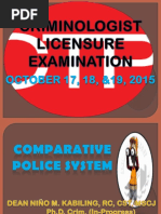 Comparative Police System