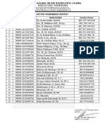 Daftar Pembimbing