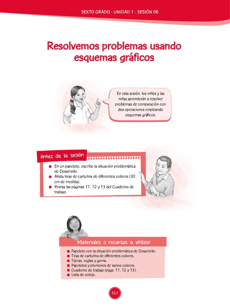 SEXTO GRADO U1 MATE Sesion 06 PDF | PDF | Aprendizaje | Enseñanza de ...