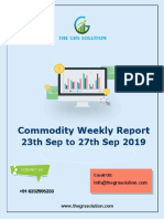 The Grs Solution Weekly Commodity Report 23 September 2019