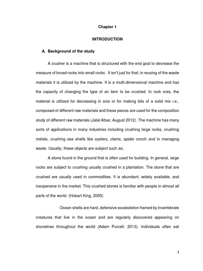 Developing A Machine For Crushing Spider Conch Shell PDF Screw Drill