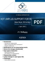 Hot Plug Support For Rdma