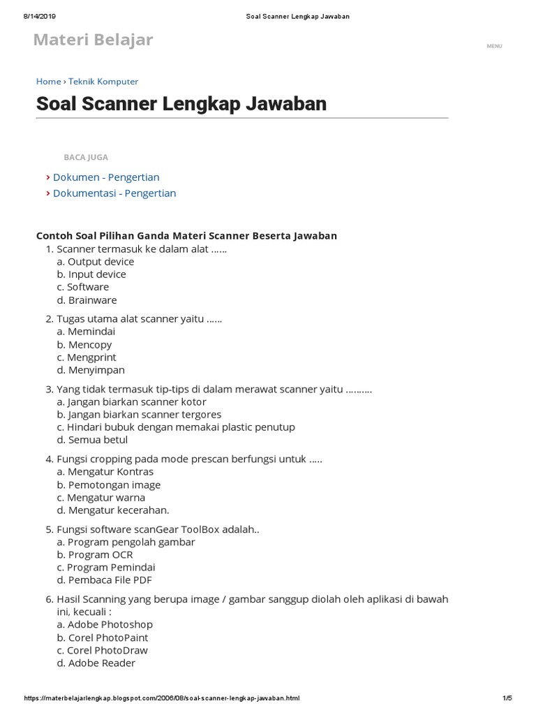 Soal