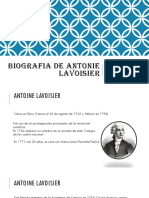 Biografia de Antonie Lavoisier