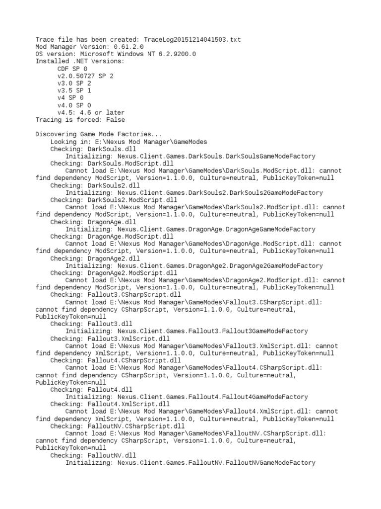 Trace Log Operating System Technology Computing
