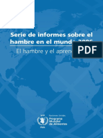 ONU - El Hambre y El Aprendizaje PDF