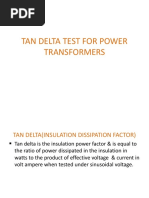 Tan Delta Test For Power Transformers