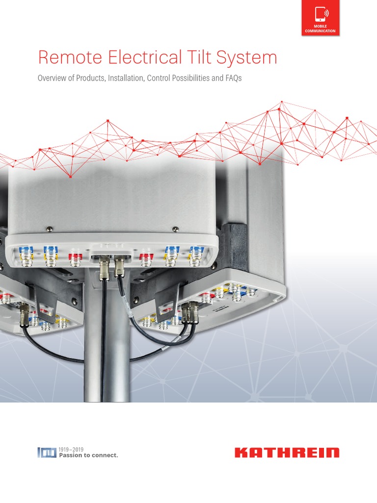 Remote Electrical Tilt System Guide | PDF | Network Topology | Radio ...