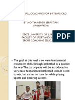 Basketball Coaching For 6-9 Years Old