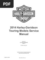 Harley - Davidson 2014 Touring Service Manual