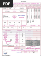 Gujranwala Electric Power Company - Electricity Consumer Bill (Mdi)