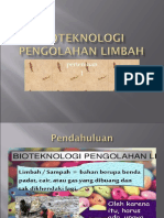 Bioteknologi Pengolahan Limbah 1