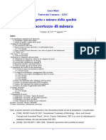Luca Mari 3 Incertezze Di Misura PDF