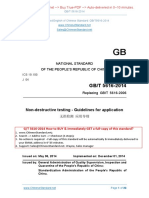 Non-Destructive Testing - Guidelines For Application: National Standard of The People'S Republic of China