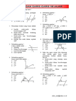 Latihan Soal Garis-garis Sejajar Kelas 7.doc