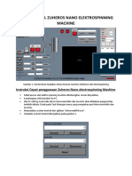 User Manual Zuheros Nano Elektro Spinning Machine