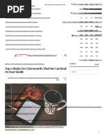 Top 11 Books On Cybersecurity That You Can Read On Your Kindle PDF