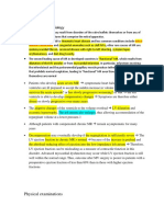 Mitral Regurgitation Etiology and Pathophysiology: Physical Examinations