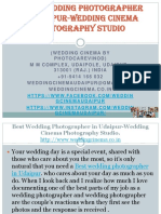 Best Wedding Photographer in Udaipur-Wedding Cinema Photography Studio