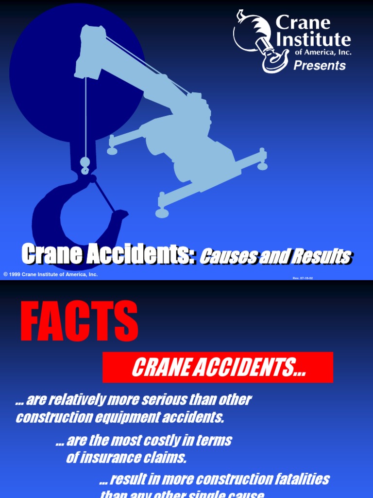 Mobile Crane Accidents PDF Crane (Machine) Copyright