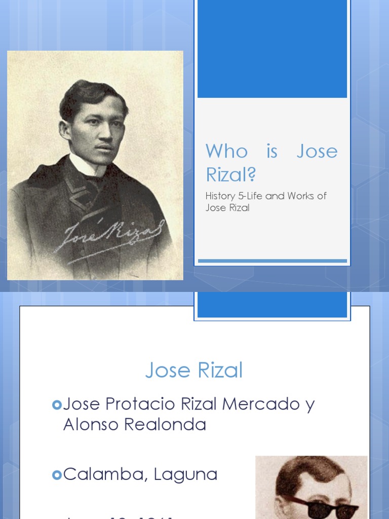 Jose Rizal: Life and Family Overview | PDF