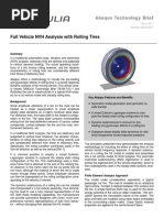 Auto Full Vehicle NVH Analysis With Rolling Tires 11