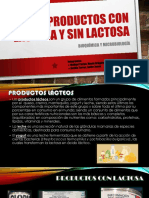 Productos Con Lactosa y Sin Lactosa