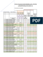 Newweak Students Calculation Sheet