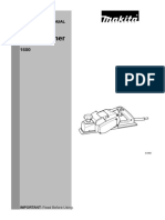 Power Planer Manual