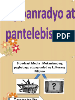 Ang Panradyo at Pantelebisyon