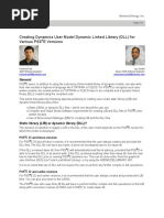 Dynamic Modelling Using PSSE Software | PDF | Electric Generator ...