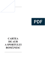 Cartea de Aur A Sportului Romanesc